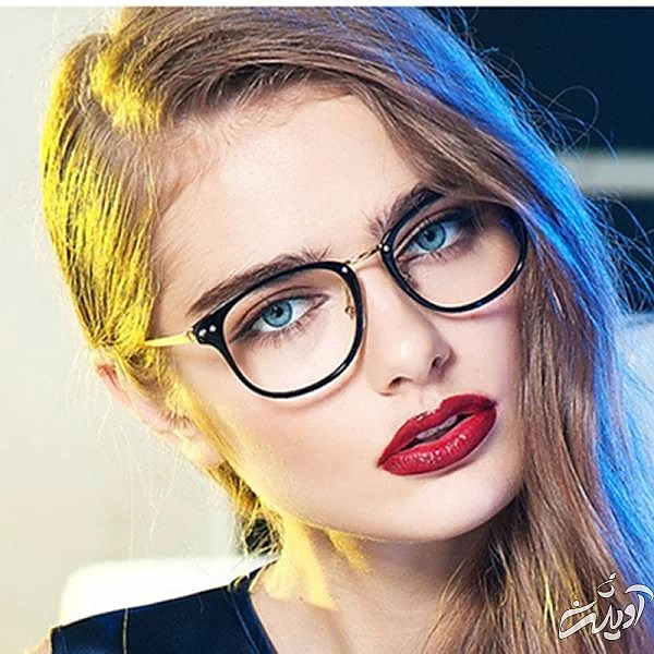 مدل آرایش چشم با عینک آرایش چشم با عینک